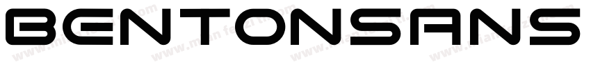 bentonsans regular字体转换